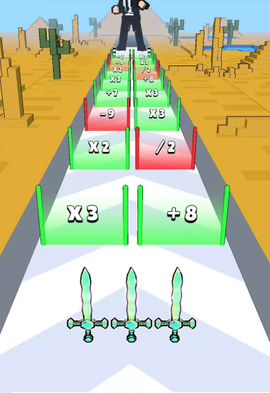 像素飞剑3D图1