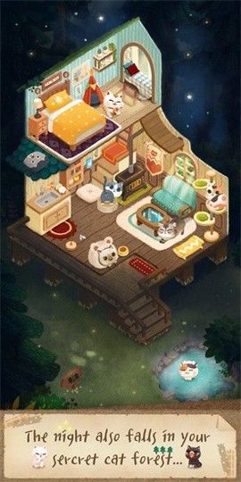 猫咪的秘密森林图1