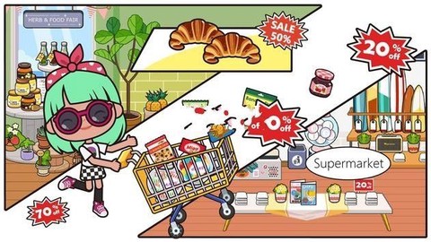 米加小镇商店图1