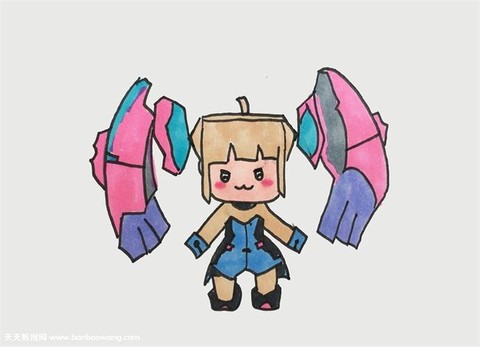迷你世界的幻音怎么画[图1]