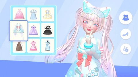 公主少女爱美容[图1]
