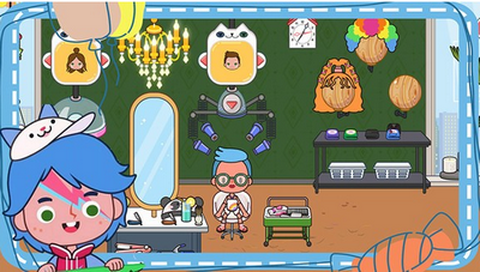 米加小镇小屋图1