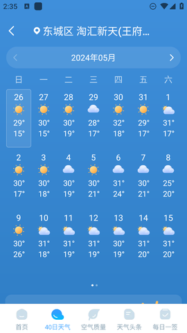 雨霞天气截图1