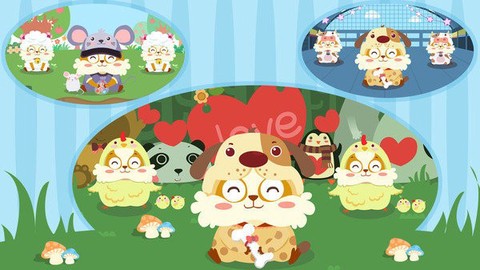 儿童儿歌换装截图2