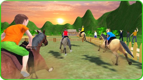 孩子赛马模拟器截图3