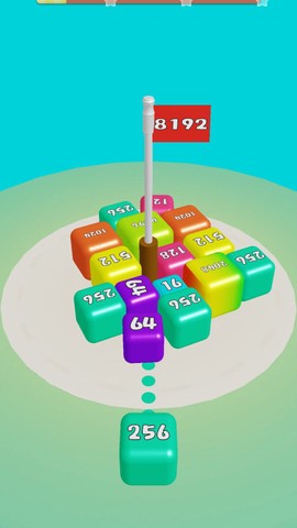 旋转的2048截图1