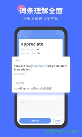 言鸟背单词截图3