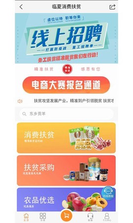 临夏消费扶贫截图1