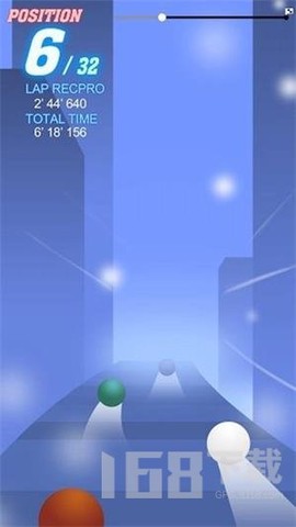 模拟球球向前冲截图2