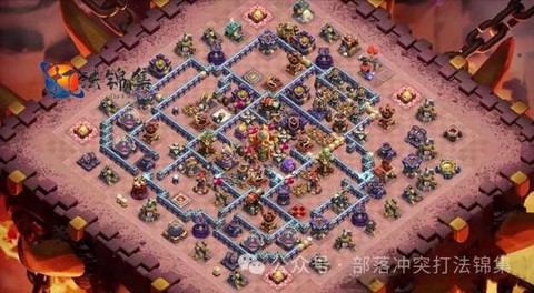 部落冲突怎么打回字阵