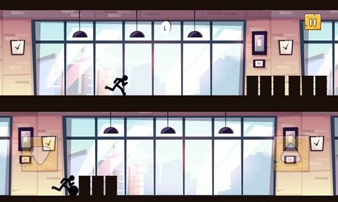 黑衣人跑酷截图1