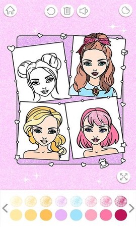 公主美妆画画截图1