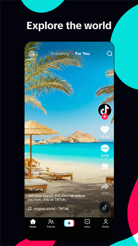 抖音海外版tiktok免费安装截图1