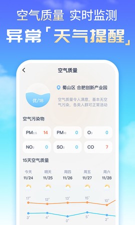 时刻天气预报精灵截图3
