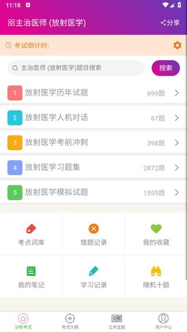 放射医学主治医师截图2