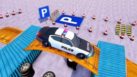 警车驾驶公园挑战赛截图2