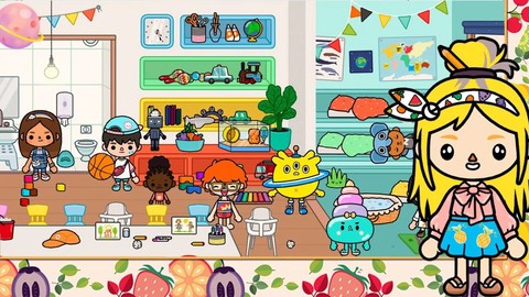 托卡小镇迷你创造截图1