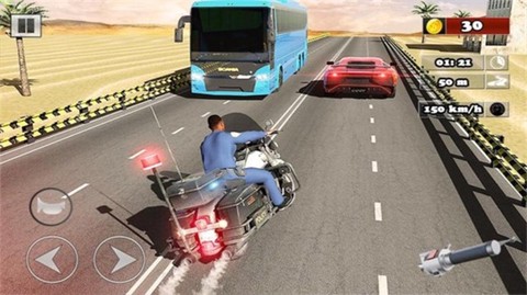 公路疯狂摩托截图2