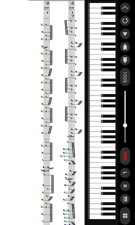 MIDI五线谱截图2
