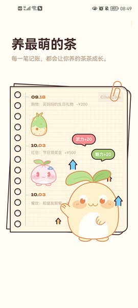 茶茶记账截图1