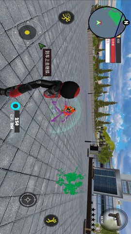 火柴人灭霸绳索英雄截图2