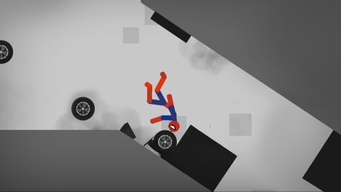 火柴人撞车模拟截图3