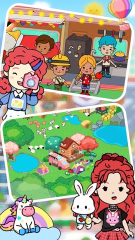 樱花世界城堡小镇截图2