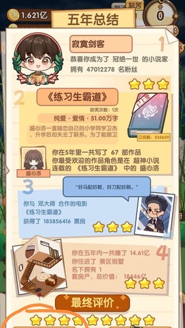 小说家模拟2截图1