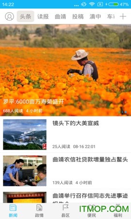 掌上曲靖截图3