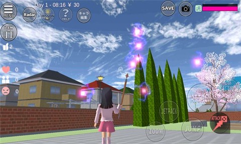 樱花魔法校园模拟器截图1