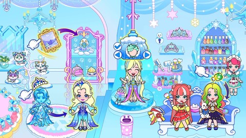 冰雪公主世界自由魔法屋截图3