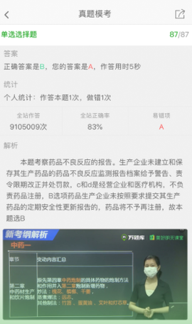 执业药师万题库[图1]