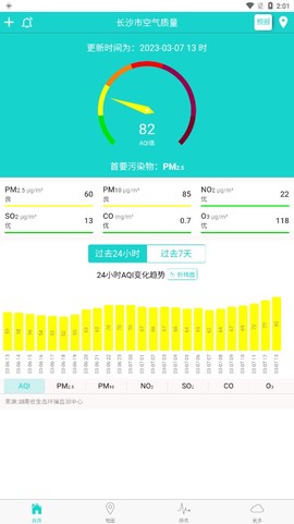 湖南空气质量截图3