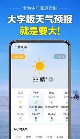 大字天气预报截图1