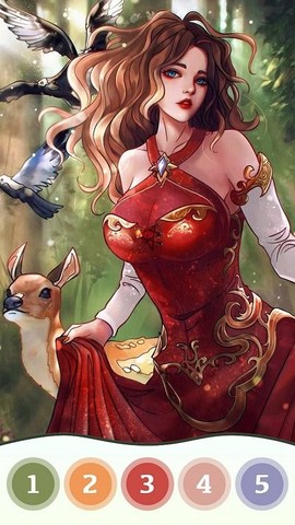 秘密填色世界图3
