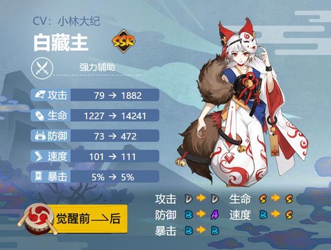 阴阳师白狼用什么御魂