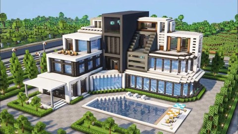 我的世界豪宅怎么建[图1]