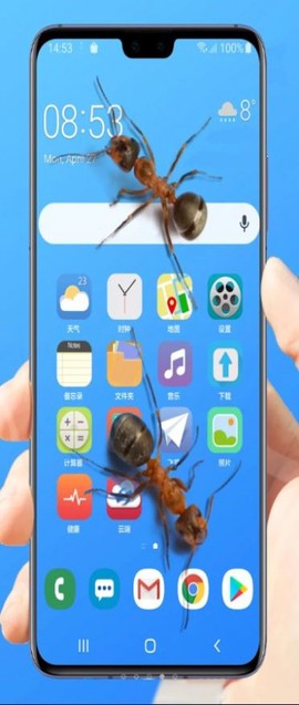 蜘蛛屏幕模拟图2