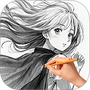 素描画画