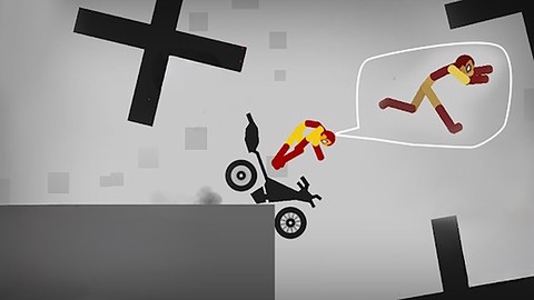 火柴人撞车模拟图2