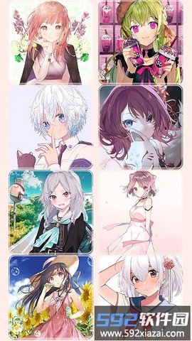 二次元填色书图1