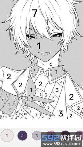 二次元填色书图2