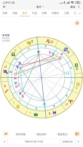 爱星盘图1