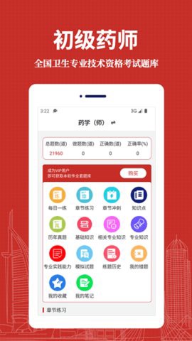 初级药师易题库截图2