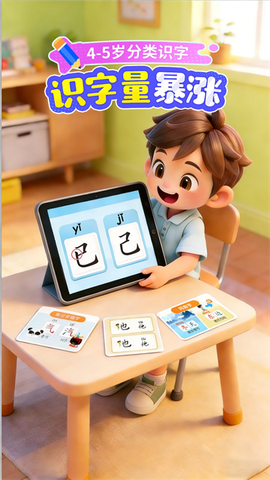 宝宝巴士汉字截图2