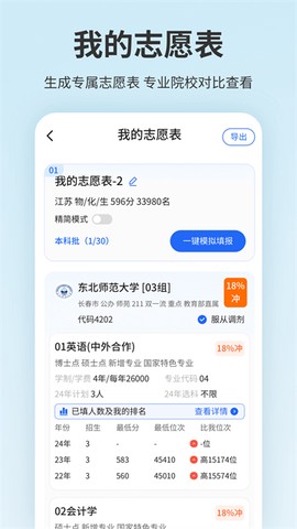 高考志愿填报网截图1