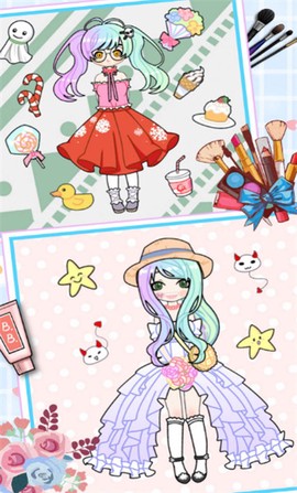 童话公主少女化妆截图1
