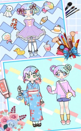 童话公主少女化妆截图2