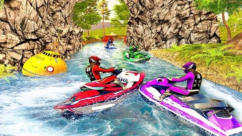 水上摩托艇竞赛3D截图1