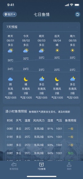 鱼情预报截图2